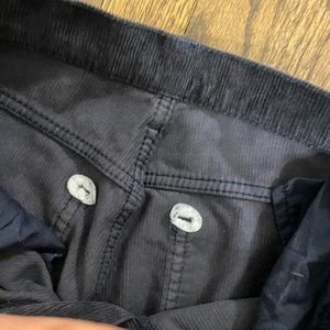 Navy’s corduroy pants flare mid rise